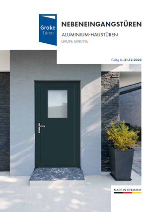 Katalog <br>Nebeneingangstüren