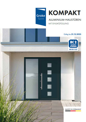Katalog <br>Aluminium-Haustüren